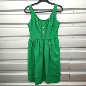 Maggy London Kelly Green Tank Midi Dress